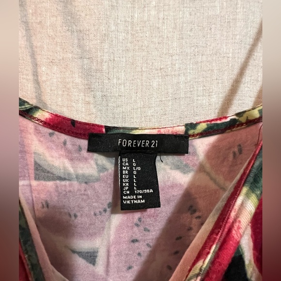 Forever 21 Watermelon Bodycon Mini Dress - Picture 4 of 6